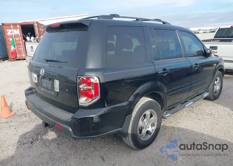 2007 Honda Pilot Ex-L from USA, damaged, VIN 5FNYF28527B025233
